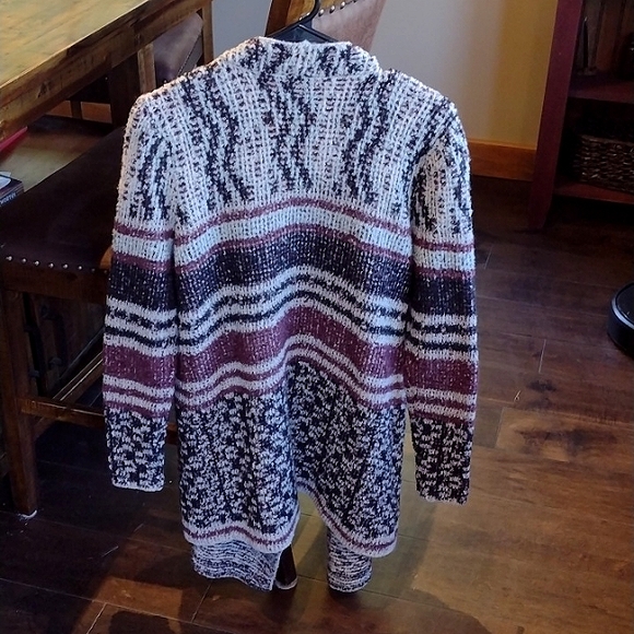 Lucky Brand Open Knit Cardigan, size L - Picture 3 of 5